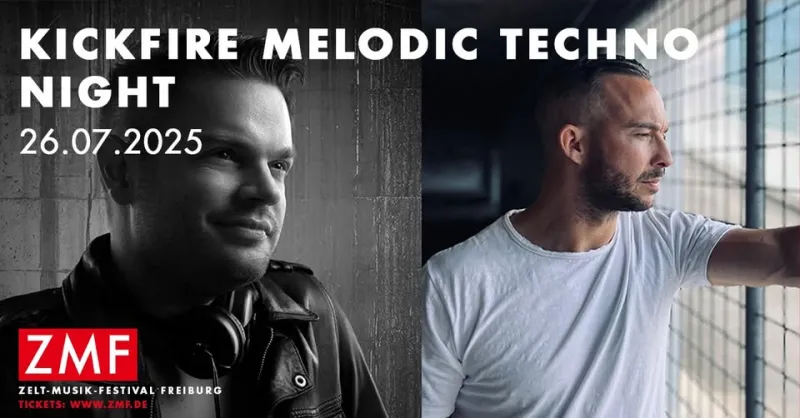 Clubnight: KickFire Melodic Techno Night – ZMF Freiburg