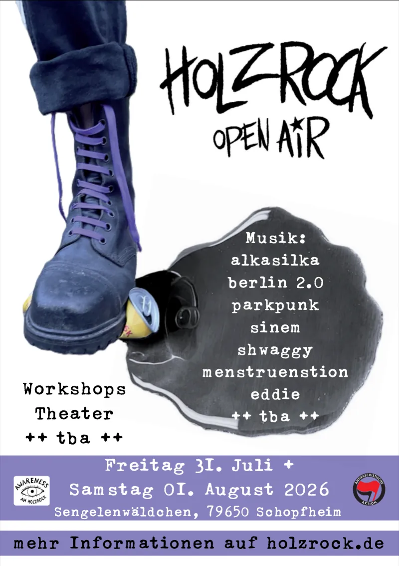 szene-Radar - Sinem, Holzrock  in Festivals