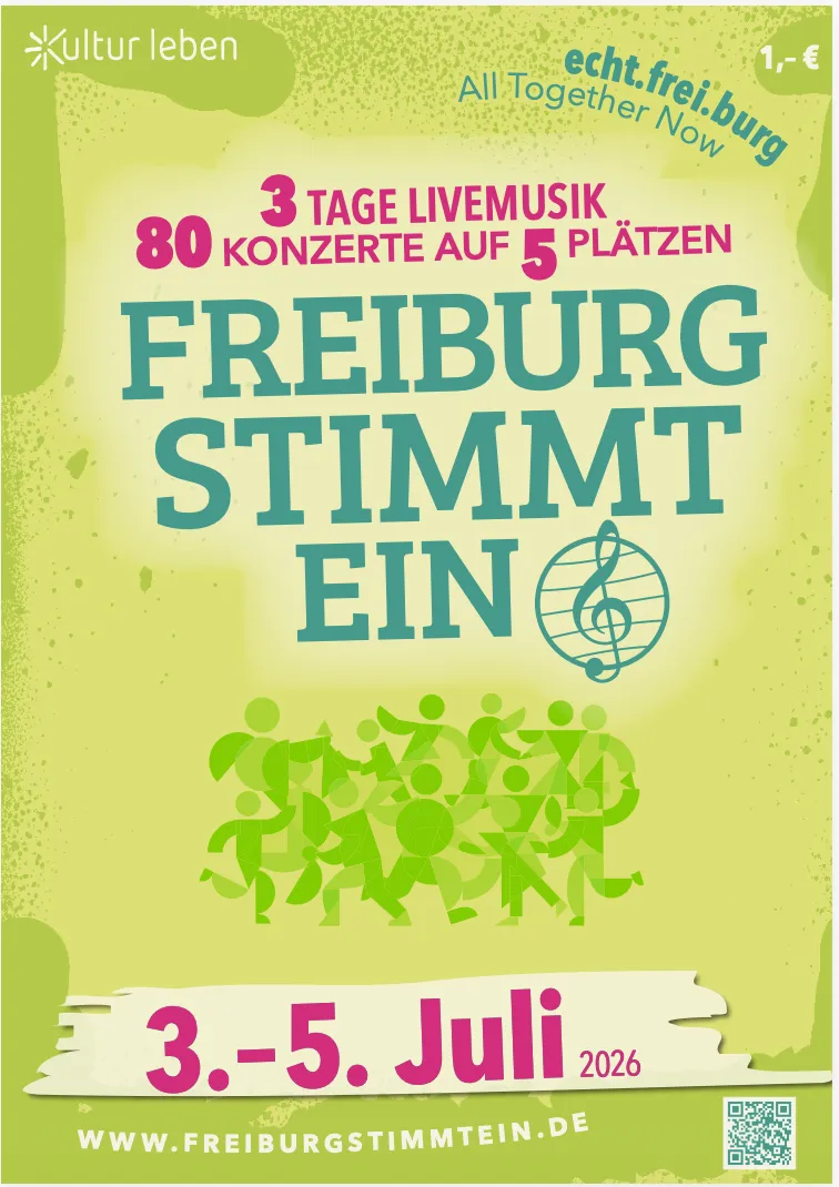 szene-Radar – Freiburg stimmt ein